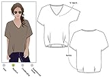 Style Arc Sewing Pattern - Daphne Tunic (Sizes 04-16)