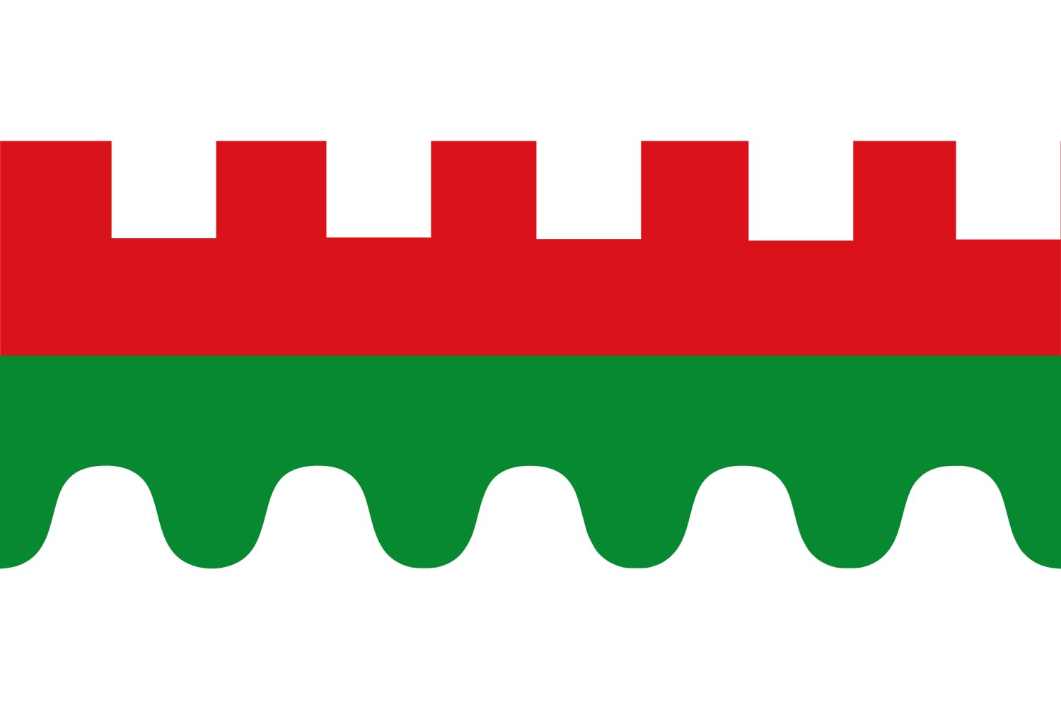 Drapeau paysage Grootegast vlag 1978 emblème historique grand format