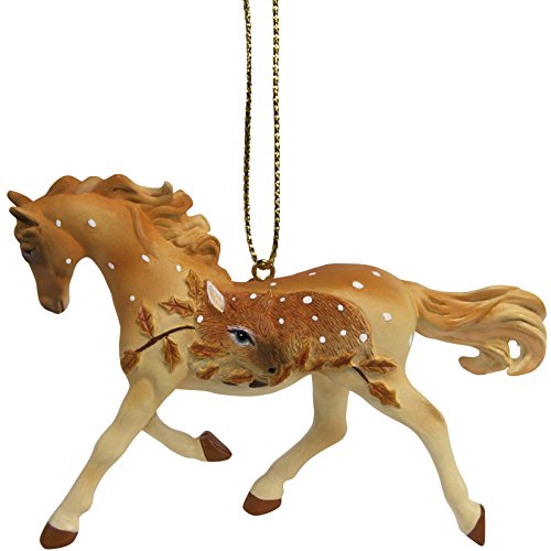 Enesco Trail of Painted Ponies “Fawn Memories” Stone Resin Ornament, 3.2”