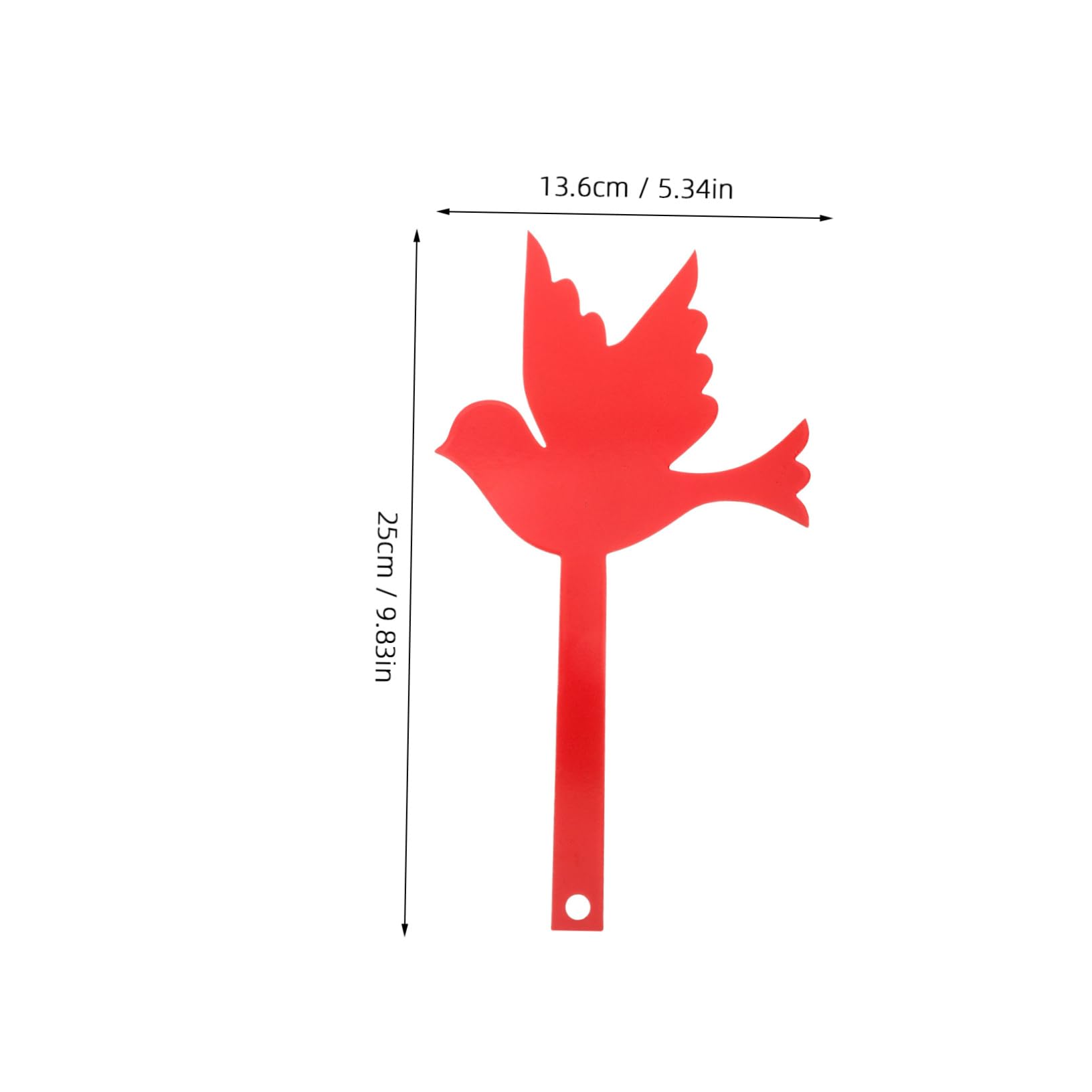 SUPVOX Garden Accessory Bird Mailbox Sign Iron Mailbox Flag Replacement Unique Outdoor Yard Ornament