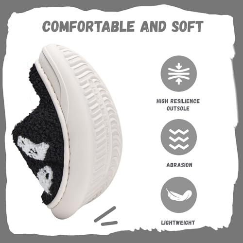 Image of IceUnicorn Kids Slippers Boys Girls Warm Winter House Slippers Big Little Kids Non-Slip Soft Plush Memory Foam Home Shoes for Indoor Outdoor