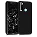 Produktbild kwmobile Hülle kompatibel mit Xiaomi Redmi Note 8 (2019/2021) Hülle - weiches TPU Silikon Case - Cover geeignet für kabelloses Laden - Schwarz matt