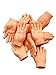 Finger Hands - 10 Pack – Premium Rubber Little Tiny Finger Hands – Fun and Realistic Design – Ideal for Puppet Show, Gag Present, Fun for All Kids!