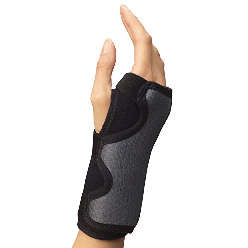 Champion Wrist Support Brace, Removable Motion Stabilizer Splint, Medum Support, Reversible Left or Right Hand Design, Universal
