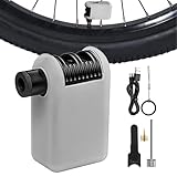 Luftpumpe für Fahrrad, elektrischer Mini-Kompressor für Radreifen | Elektrische Luftpumpe für Räder von Fahrrad und Motorrad, für Bälle, Fahrrad, Outdoor, unterwegs, Motorrad und Reisen
