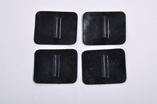 Vidhi Conductive Rubber Carbon Electrodes 35 X 45 mm (Set of 4 Pieces)`