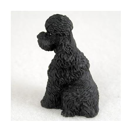 Amazon Com Caniche Miniatura De Sportcut Figura De Perro Negro Hogar Y Cocina