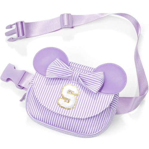 Image of Gifts for Girls Teens Kids - Birthday Gifts for Daughter Sister Her,Travel Essentials,Teen Girl Essentials,Waist Packs Cute Teen Trendy Stuff Belt Bag Crossbody Bag | Purple S