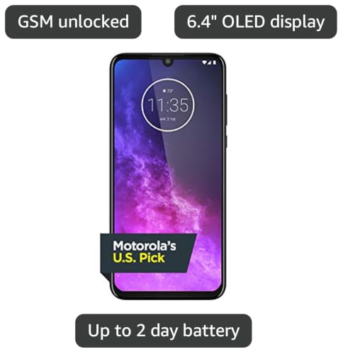 Image of Motorola One Zoom - 128GB - GSM Unlocked (T-Mobile, AT&T Only) (Cosmic Purple)