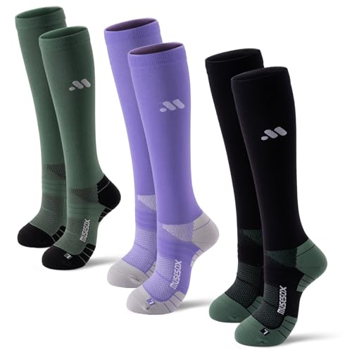 Image of Compression Socks for Women and Men,15-20 mmHg Support(3 Pairs)