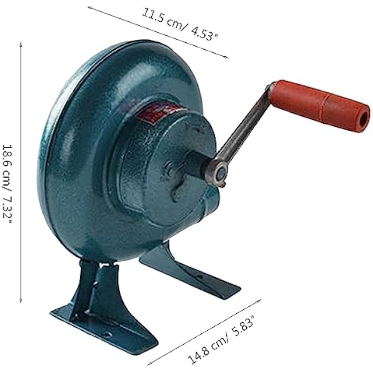 Perfect Hand Crank Blower Hand Crank Blower Manual Blacksmith Blower Hand Crank Fan Blower Flame Blower
