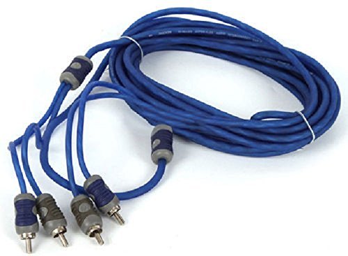 KICKER K-Series 2-Channel RCA Interconnect cable uncoiled