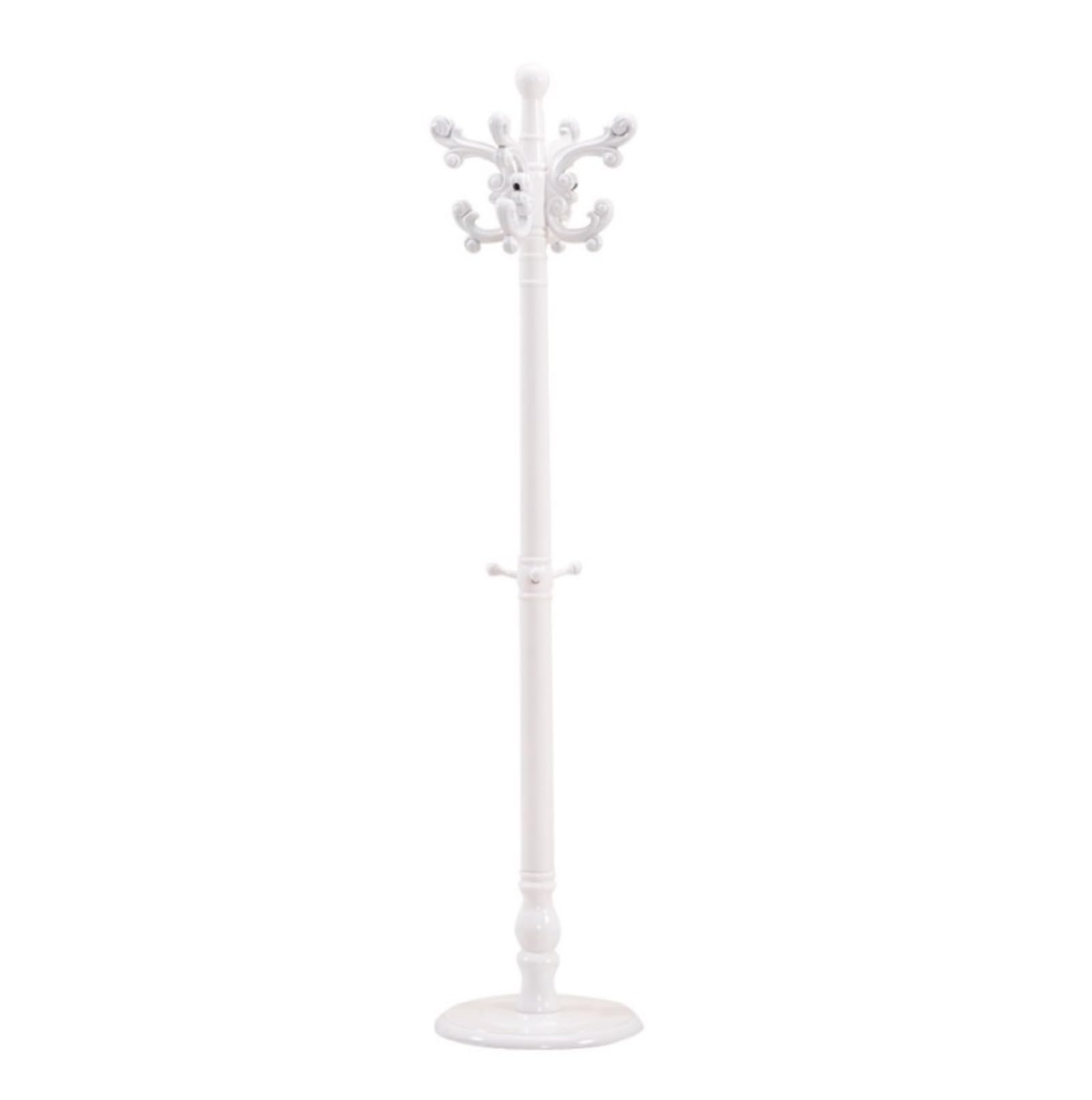 FCXWEVR Coat Rack Coat rack Wooden coat rack, floor-standing hat with umbrella stand, coat rack for the hallway, for hanging scarves at home Coat rack (Color : Brown, Size : 40 * 180cm)