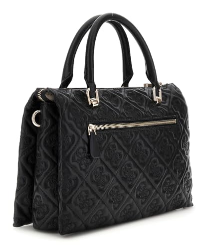 GUESS Adelasia Multi Comp Satchel Black