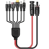 Solar 6 in 1 für tragbare Solargeneratoren, 1 m