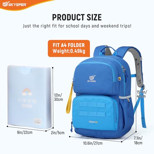 SKYSPER Kids Backpack for School 15