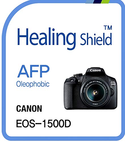Healingshield �X�L���V�[���t���ی�t�B���� Oleophobic AFP Clear Film for Canon Camera EOS-1500D [2pcs]
