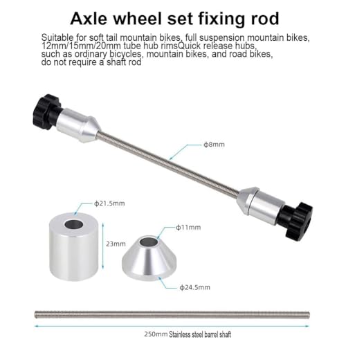 Support de roue de vélo avec 3 indicateurs de cadran, largeur réglable pour un alignement précis des jantes, essentiel pour l'entretien et la réparation du vélo
