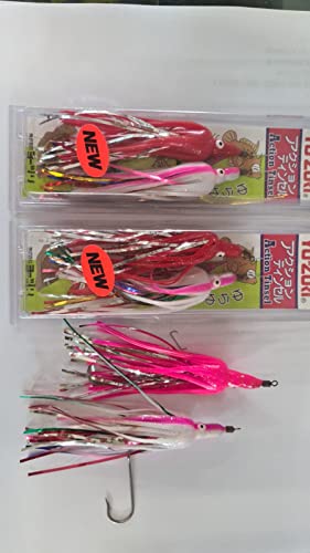 Yo-Zuri Esca Octopus 10 cm e 7 cm Armato con Amo