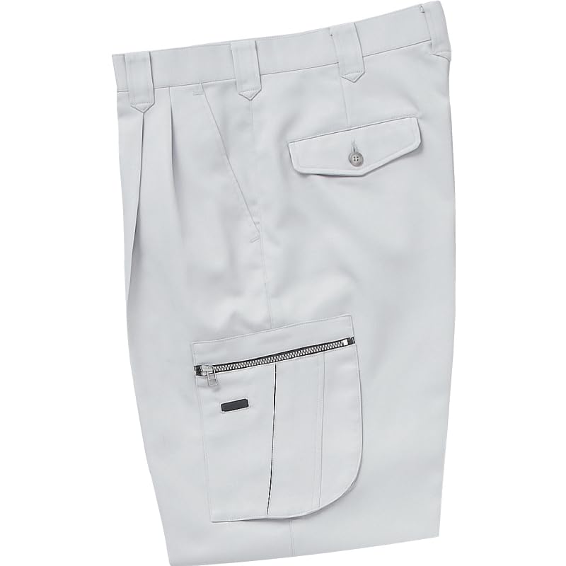 [サンエス] ツータックカーゴパンツ WA20115 シルバー 110