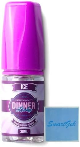 Dinner Lady E Liquid Flavour Concentrate (Black Orange Crush) 30ml Ice Range for DIY E Liquid -Nicotine Free