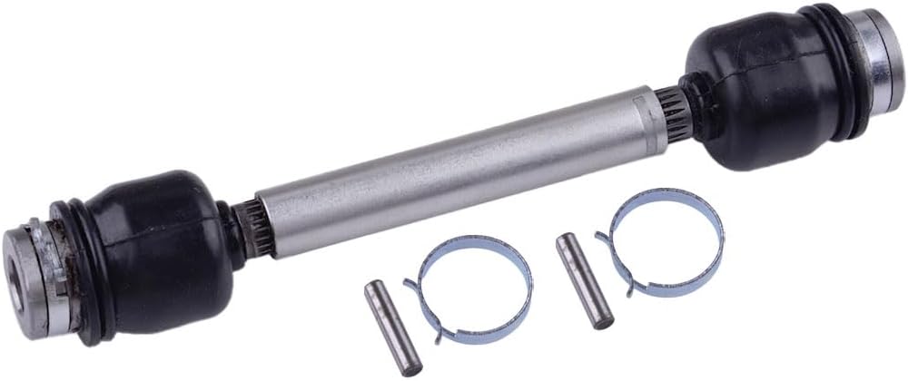 1 Set Self Propelled Lawnmower Drive Shaft with Pin & Clip Compatible for Honda GXV160 HRJ216