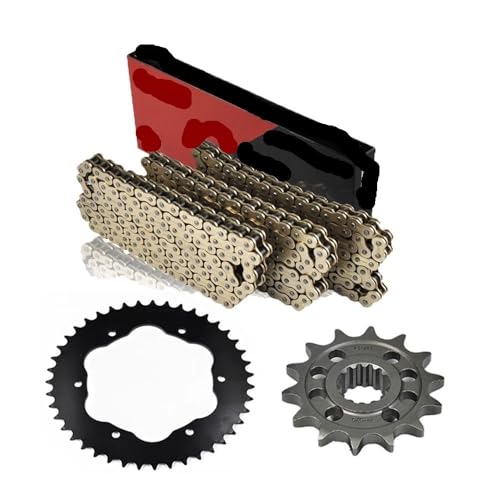 Pignon 15T couronne 43T moto pour 1200S et 1099 : kit de chaîne de transmission pas 525