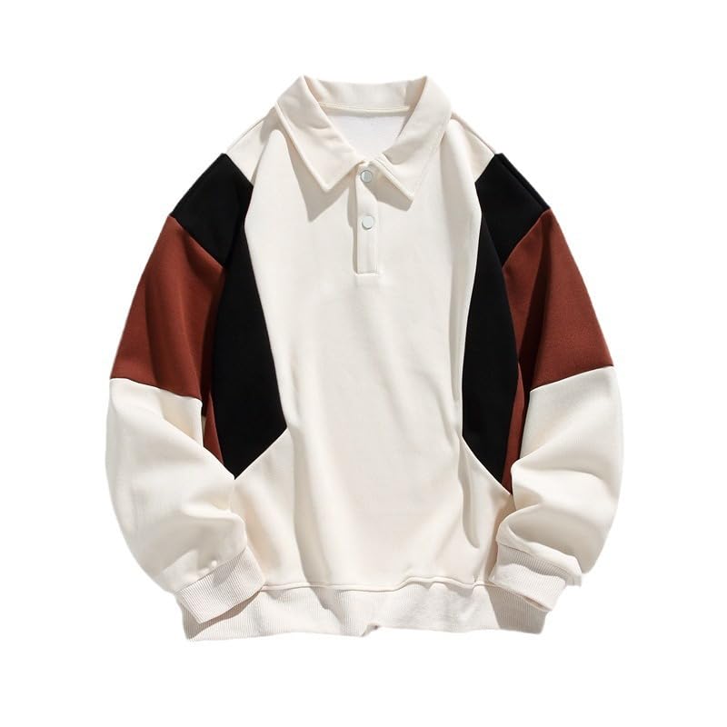Chemises à manches longues amples sweat-shirt couple look de mi-saison - 6