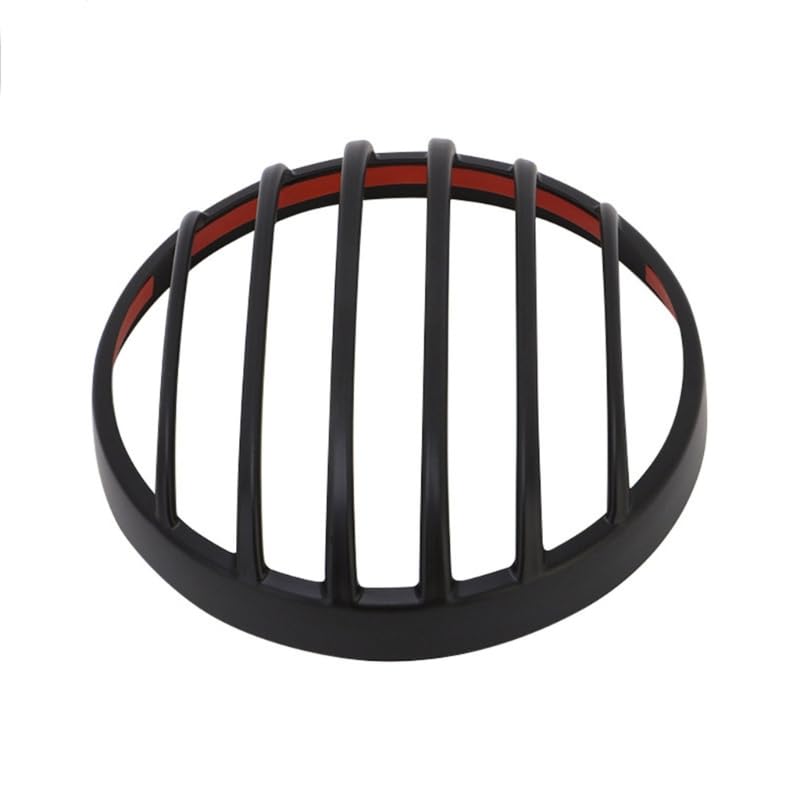 Grille de phare moto en plastique : protection efficace contre les chocs de gravillons