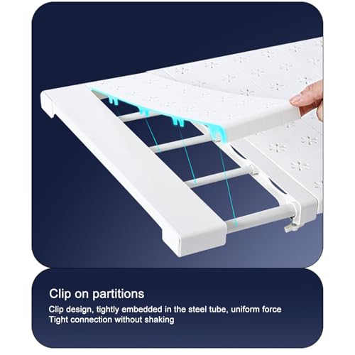 Prateleira Retrátil da Tensão do Armário, Prateleira Expansível da Tensão do Armário do Rolamento de