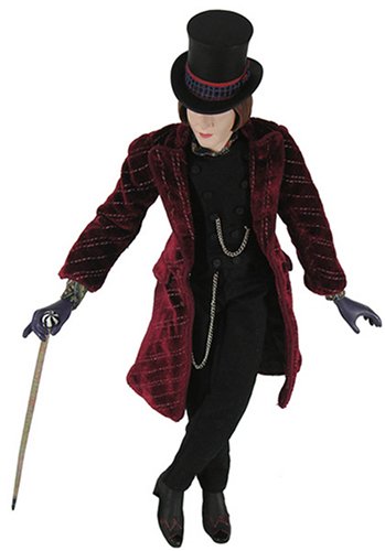 Charlie Willy Wonka 12インチフィギュアジョニー・デップ 映画チャーリーとチョコレート工場 ウィリー・ウォンカ ジョニーデップ