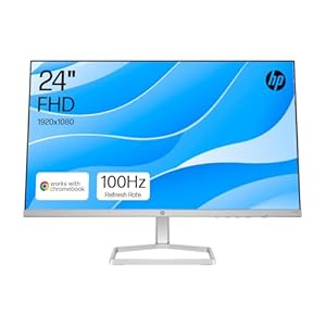 HP Series 5 23.8" FHD Height Adjust Monitor (524sh) | 100Hz Refresh Rate |1500:1 Contrast Ratio | 99 percent sRGB Spectrum | 300 Nits Brightness | HDMI, VGA Ports | Ergonomically Adjustable