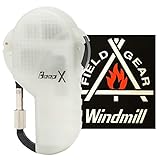 ウインドミル(Windmill) ターボライター 白 蓄光 BEEPX ロゴステッカー付き 防水 充填式 BEX-0005K