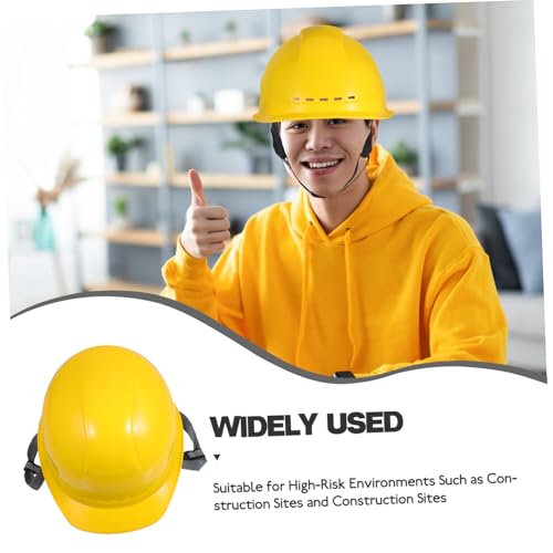 Casco de construcción de plástico ajustable y cómodo para obra 7