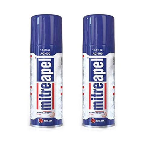 Activator (2 x 13.5 fl oz) Spray Accelerator for CA Super Glues (2 Pack) Cover