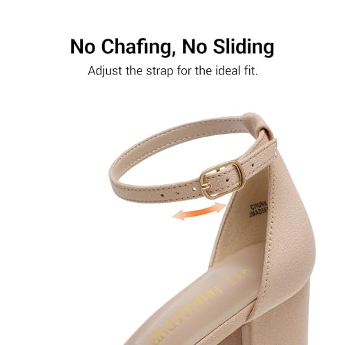 Image of DREAM PAIRS Women's Comfort Block Heel Sandals