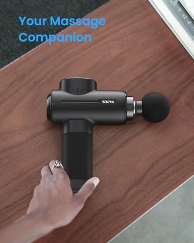 RENPHO Active+ Percussion Massage Gun — 5 Speeds, App-Guided, IMA-Endorsed — view 9