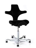 capisco 8106 gebraucht Ergonomisch geformter Sattelsitz und Rückenlehne, stufenlos einstellbar