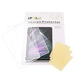 iRULU 3 Packs High Definition Clear Screen Protector with One Year Warranty for iRULU 10.1 Inch Tablet