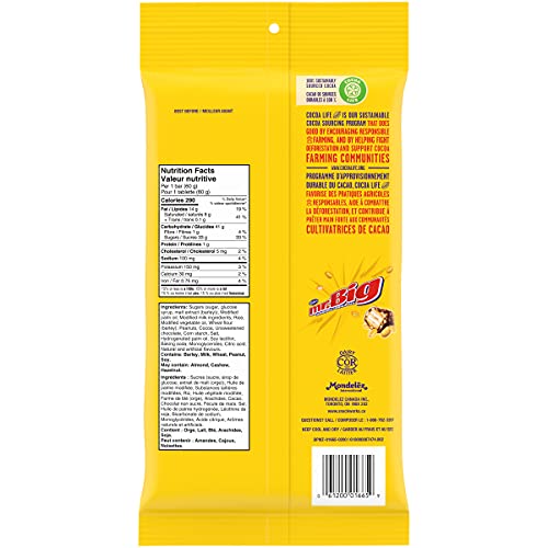 Cadbury Mr. Big Chocolate Bars, 4 X 60G/2Oz {Imported From Canada} #TOP2