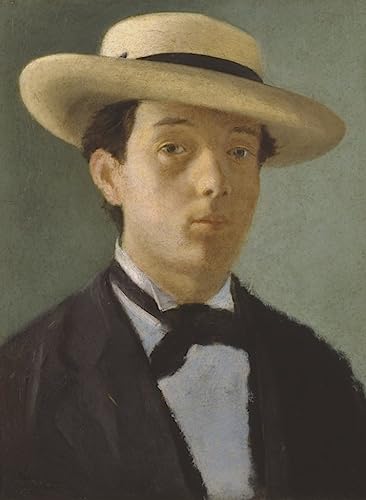 Portrait d'une jeunesse poster Gioacchino Toma pour salon élégant