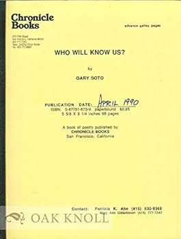 Paperback Who Will Know Us Book