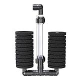  Ndier Fish Tank Reiniger Aquarium Bodenreiniger Wasserfilter Aquarium Tankreiniger mit Durable Filter Tasche Wasser Changer Sand Washing f¨¹r gro?e und kleine Beh?lter Luftpumpe Doppel Schwamm Was