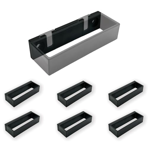 StealthMounts Wall Hive System Open Holder | 6 Pack | Mounts for Tools Storage | Made in The UK