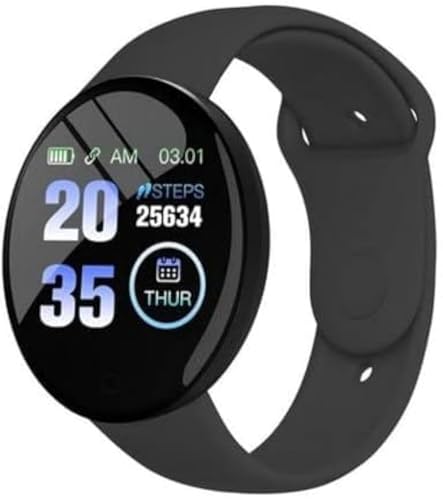 ChicAbode D18 Smart Bracelet Fitness Watch, 1.44" Screen Blu...