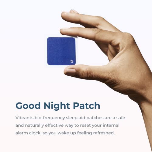 Vibrants Natural Sleep Aid Patches - Bio-Frequency Sleep Aids for Adults & Kids - Help Naturally Restore Your Sleep Cycle - 28 Sleep Patches - Thumbnail 2