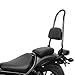 Sissy Bar Respaldo Casual XL para Honda Rebel 500 17-20 Negro