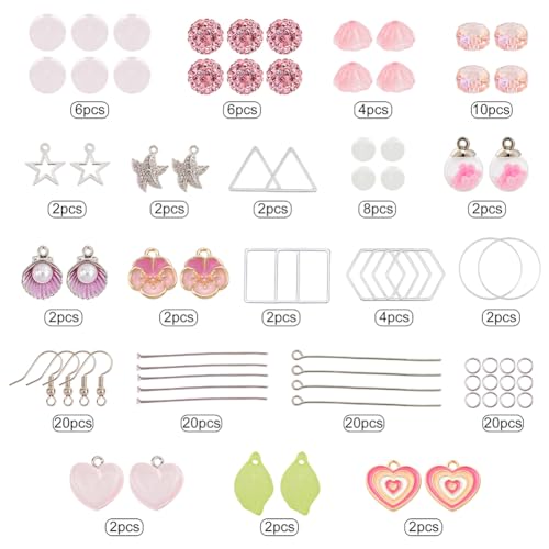 Kit para hacer aretes de concha, el regalo creativo ideal 3