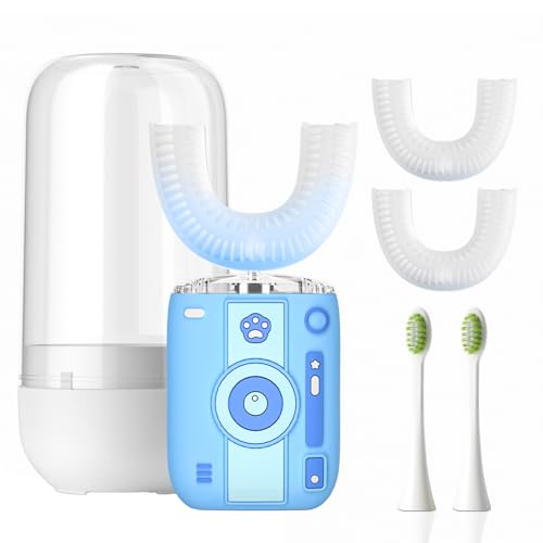 Brosse à dents électrique pour blanchiment des dents adulte et soin buccal rapide 360 degrés