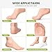 Bukihome Bunion Cushions for Pain Relief - 30ct Bunion Pads with Hydrogel Technology - Cushioning Protection Against Shoe Pressure and Friction - Self-Adhesive, Waterproof, Fits for Men & Women